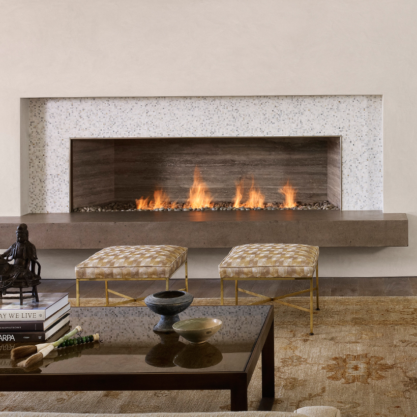 Contemporary Gas Fireplace Designs Awesome Linear Burner System Indoor Spark Modern Fires