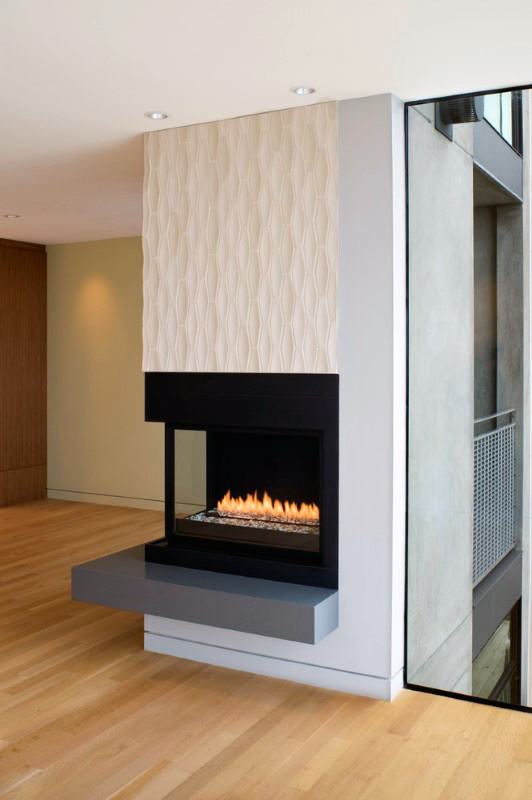 Contemporary Gas Fireplace Designs Fresh top 70 Best Corner Fireplace Designs Angled Interior Ideas