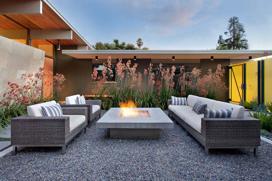 Bringing the Indoors Out Outdoor Lighting & Fire 6 week Modern Fire Pits Outdoor1