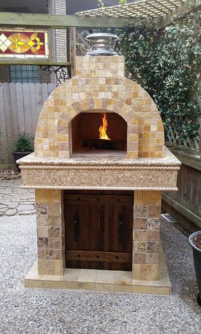 Cooking Fireplace Beautiful Wood Fired Outdoor Pizza Oven by Brickwood Ovens