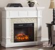Corner Electric Fireplace Heater Best Of Merrimack Wall Corner Infrared Electric Fireplace Mantel Package In White Fi9638