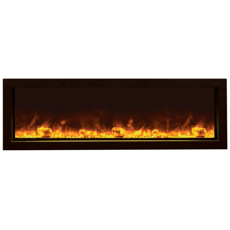 Corner Electric Fireplace Heater New Amantii 50" Bi 50 Slim Indoor or Outdoor Electric Fireplace