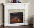 Corner Electric Fireplace Heater Unique Merrimack Wall Corner Infrared Electric Fireplace Mantel Package In White Fi9638