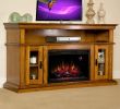 Corner Electric Fireplace Media Centers New 3 Brookfield 26" Premium Oak Media Console Electric