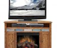 Corner Electric Fireplace Tv Stand Best Of Lg Oc5102 Oak Creek 56" Fireplace Corner Tv Stand