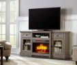 Corner Entertainment Centers with Fireplace Unique Glenville 70 In Freestanding Media Console Electric Fireplace Tv Stand In Antique Gray
