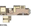 Corner Fireplace Dimensions Inspirational 2018 Crossroads Rv Hampton Hp371fkl