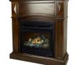 Corner Gas Fireplace Direct Vent Inspirational 20 000 Btu 36 In Pact Convertible Ventless Natural Gas Fireplace In Cherry