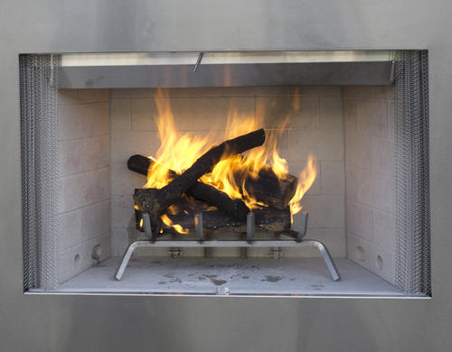 Corner Gas Fireplace Insert Best Of Superiorâ¢ 42" Stainless Steel Outdoor Wood Burning Fireplace