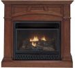 Corner Vent Free Gas Fireplace Best Of 43 In Convertible Vent Free Dual Fuel Gas Fireplace In Cherry