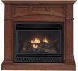 Corner Vented Gas Fireplace Inspirational 43 In Convertible Vent Free Dual Fuel Gas Fireplace In Cherry