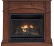 Corner Vented Gas Fireplace Inspirational 43 In Convertible Vent Free Dual Fuel Gas Fireplace In Cherry