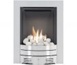 Cost Of Gas Fireplace New the Diamond Contemporary Gas Fire In Brushed Steel Pebble Bed by Crystal