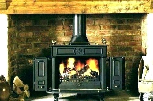 convert fireplace to wood stove zero clearance converting gas