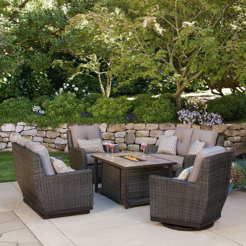 Costco Outdoor Fireplace Luxury St Louis 5 Piece Fire Chat Set