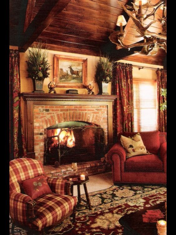 Country Fireplace Awesome 10 fortable and Cozy Living Rooms Ideas You Must Check