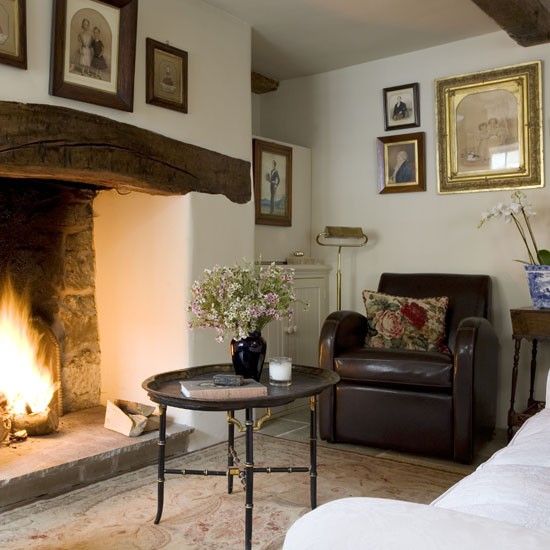 Country Fireplace Beautiful Pin On Cottage Homes with Cozy Fireplaces