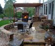 Covered Patio with Fireplace Unique Backyard Outdoor Kitchen Patio Designs Cileather Home