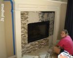 25 New Covering Brick Fireplace with Tile