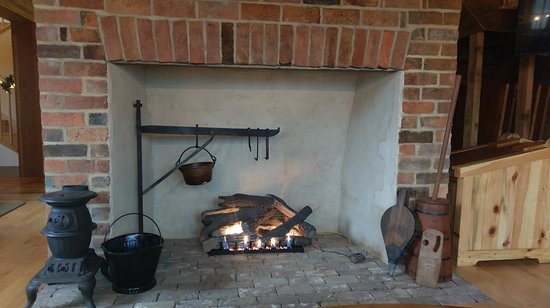 Cozy fireplace 1 of 2 in the mon area first floor cozy fireplace 1 of 2