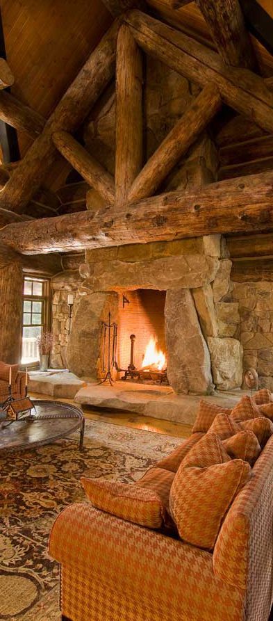 Cozy Fireplace New Cozy Rustic Living Room Country Home Decor