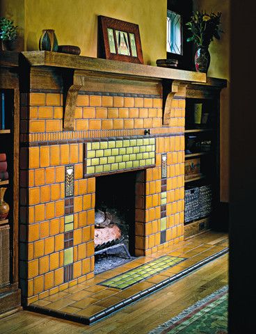 Craftsman Fireplace New Fireplaces Craftsman & Bungalow Homes