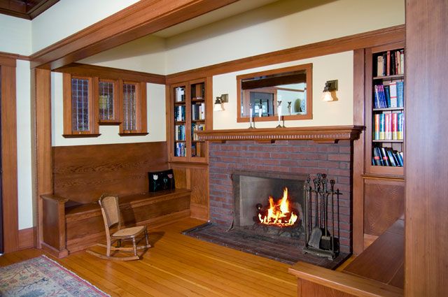 Craftsman Fireplace New the Alcove Hearth A Very Typical Craftsman Design Element