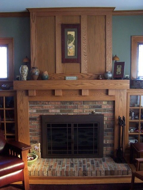Craftsman Style Fireplace Surround Awesome Pin by Derol Frye On Craftsman Fireplaces In 2019