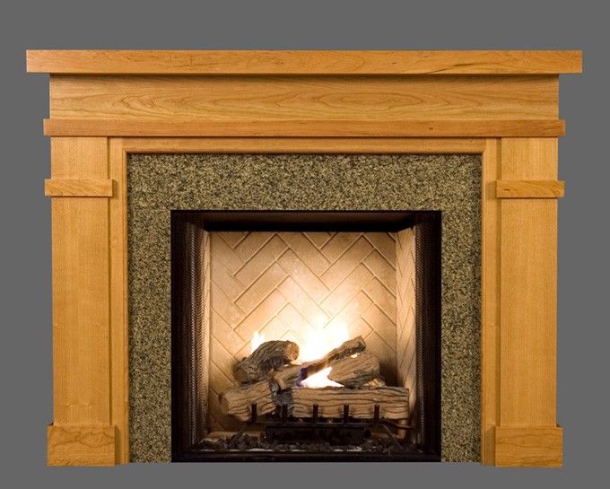 Craftsman Style Fireplace Surround Unique Bridgewater Fireplace Mantel Standard Sizes