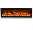 Custom Electric Fireplace New 220v Decorative Flame Smart App 3d Brightness Adjustable thermostat Linear Led Electric Fireplace