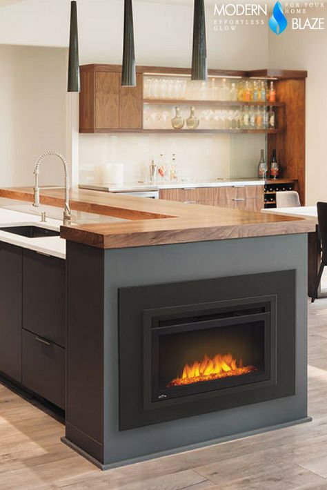 Custom Electric Fireplace New Pin On Kitchens with Fireplaces