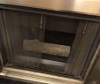 Custom Fireplace Screens Unique Nickel Steel Fireplace W Smoked Glass Doors