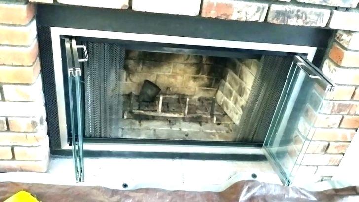 Custom Glass Fireplace Door Beautiful Wood Burning Fireplace Doors with Blower – Popcornapp