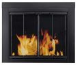 Custom Glass Fireplace Door Luxury Pleasant Hearth at 1000 ascot Fireplace Glass Door Black Small