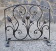 Custom Made Fireplace Screens Fresh Artistic Hand forged Metal Fireplace Screen Iron Steel Wrought Fireplace Doors Guards Home Decor Fireguard Spark Screen for Living Room