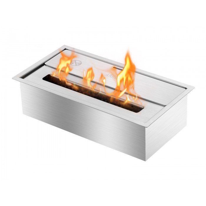 Damper for Fireplace Fresh Ignis Fireplace Insert 14" Eco Hybrid Ethanol Burner