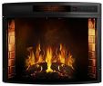 Damper for Fireplace Unique 26 Inch Curved Ventless Electric Space Heater Built In