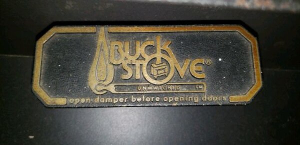 Used Buck Stove FIREPLACE removable doors w screen for sale 02d1c3414e322cec359e4f7b b3