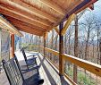 Deck with Fireplace Fresh Secluded Log Cabin W Waterfall Stone Fireplace & Mountain
