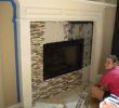 Decorative Fireplace Covers Best Of Glass Tile Fireplace Hing to Cover Our Ugly White