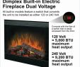 Dimplex Electric Fireplace Inserts Beautiful Dimplex 39 Inch Electric Fireplace