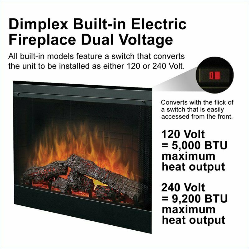 Dimplex Electric Fireplace Inserts Beautiful Dimplex 39 Inch Electric Fireplace
