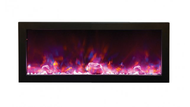 Dimplex Electric Fireplace Inserts Luxury Amantii Bi 40 Deep Indoor Outdoor Linear Fireplace