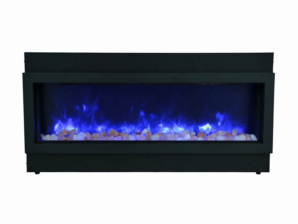 Amantii 40 Inch Panorama Deep Built in Electric Fireplace with Black Surround amantii 40 inch panorama deep built in electric fireplace with black surround 14