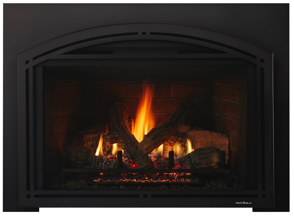 Escape Gas Fireplace Insert img escape galleria black