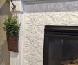 Diy Fireplace Remodel Awesome Fireplace Makeover with Tin Tile Fireplaces