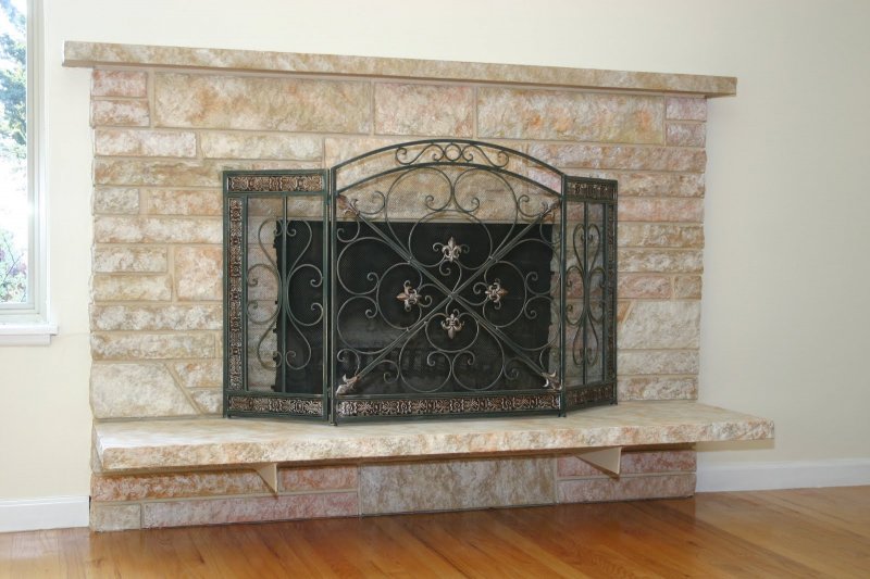 restoring stone fireplace food wine and home JPG