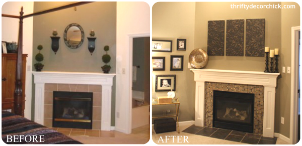 Diy Fireplace Remodel New Covering Brick Fireplace with Tile Charming Fireplace