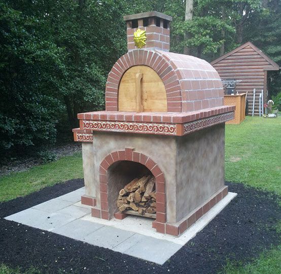 Diy Outdoor Fireplace Kit Beautiful Thompson Wood Fired Outdoor Brick Pizza Oven