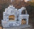 Diy Outdoor Fireplace Kit Lovely Wood Fired Outdoor Brick Pizza Oven and Outdoor Fireplace by
